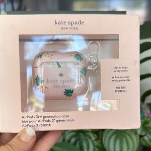 kate spade Jeweled Pineapple Pink Pineapple AirPods Gen 3 Case